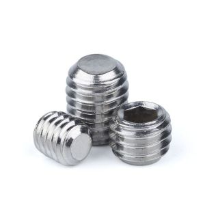 M2 M3 M4 Carbon Hex Socket Set Screws Alloy Steel Fasteners