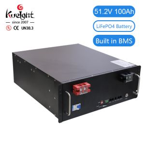 Cabine Lithium Battery Module Paralleled Distributed LiFePO4 Rack Mount Lithium