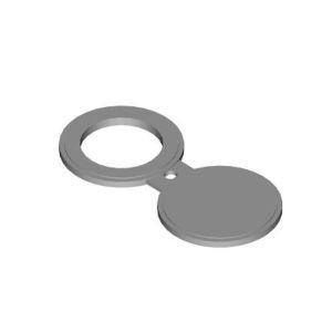 ASTM B564 UNS N08800 1" RTJ Alloy Steel Flanges Alloy 800h Spectacle Blind