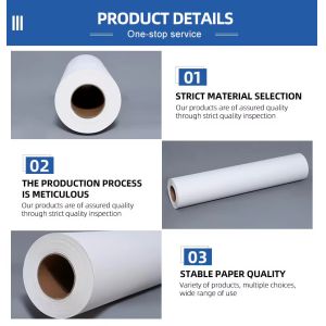 42g Ceramic Sublimation Paper For Moisture Wicking Sublimation Printing