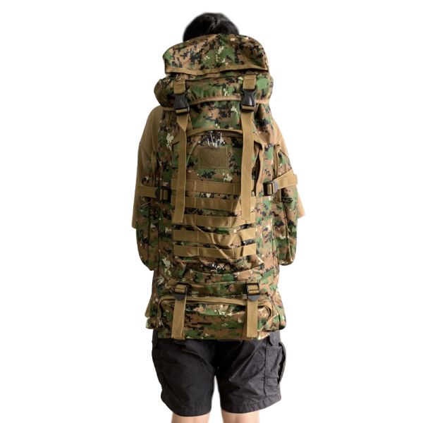Multifunction Backpack for Outdoor Training Physiological Curve Back Carrying System