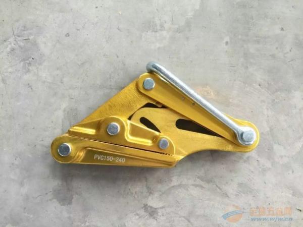 Quality 240mm2 Transmission Line Stringing Self Gripping Wire Rope Pulling Clamp for sale