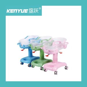 Wholesale Three Colors Plastic Material Hospital Crib Can Be Raised And Lowered from china suppliers