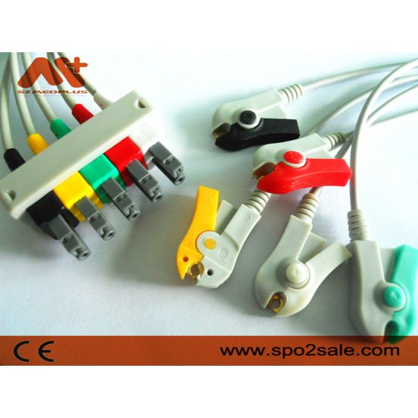 Philips Compatible 5 Lead Clip ECG Leadwire - M1633A