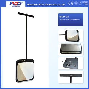 Super High Sensitivity Under Vehicle Inspection Mirror With 30cm Convex Mirror