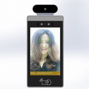 8 Inch Android POE Facial Recognition And Body Temperature Test Device For Pass