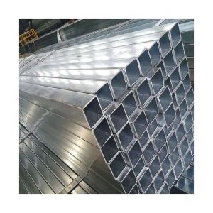 API 5L Galvanized Steel Pipe ASTM A252 Rectangular Gi Square Pipe 6mm