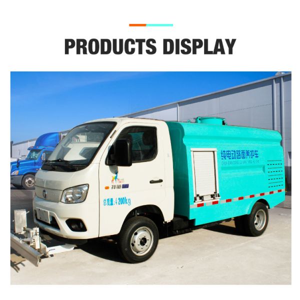 Factory Supply 4*2 Asphalt Maintenance Equipment Mini Electric Pavement Maintenance Truck