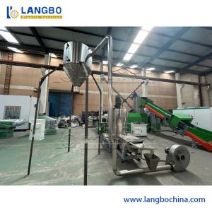 Single Screw Extruder PP/PE Regrinds Plastic Recycling Granulating Machine