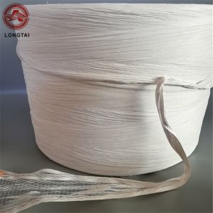 White Split Twisted Polypropylene Cable Filler Yarn 200KD-500KD