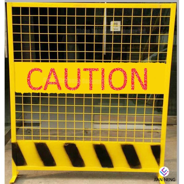 Reused Foundation Pit Border Edge Protection Guardrail Yard Separation Pure