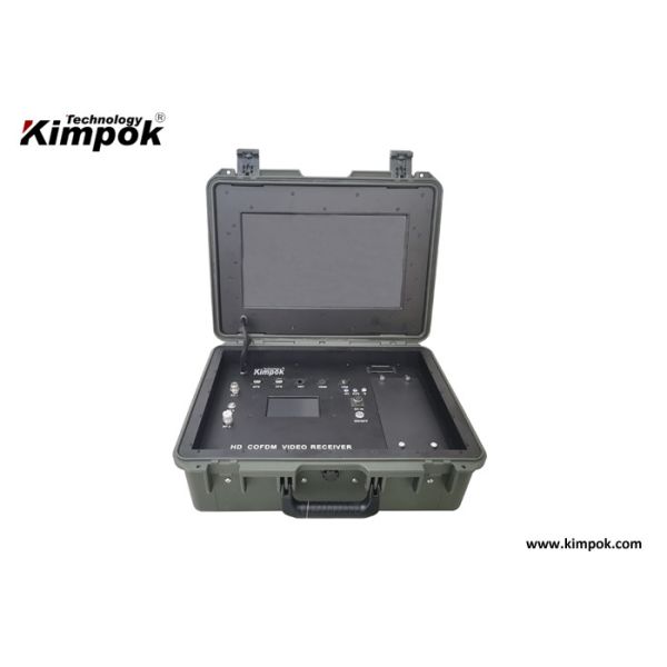 Quality Kimpok HD COFDM Video Receiver Wireless With 17 Inch 1TB Memory for sale