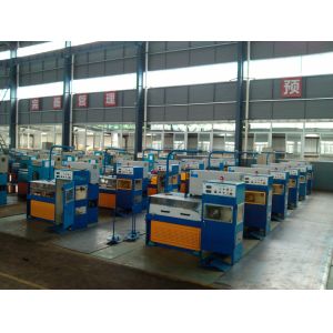 Wholesale 22DW Fine Copper Wire Drawing Machine Flat Belts Transmission Magnetic Brake from china suppliers