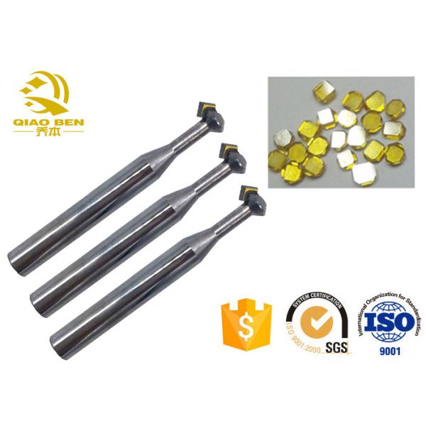 Burr Milling Monocrystal Diamond Cutting Tools Single Crystal Diamond Chamfering