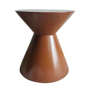 Customisable Colours Modern Hourglass Shaped Side Table