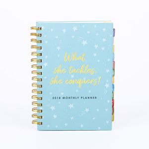 Wholesale Custom Planner Agenda Spiral Composition Notebook For School Exercise from china suppliers