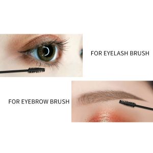 High quality Ninong Plastic Permanent Makeup Eyebrow And Eyelash Brush