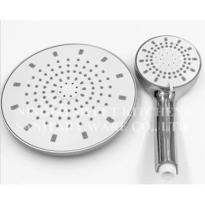 Wholesale ABS material chrome plating shower head hand shower set overhead shower rain shower set bathroom accessories from china suppliers