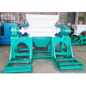 Q235 Material Automated Double Shaft Shredder Machine Aluminium Can Shredder