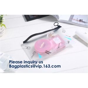 Clear PVC k Bag For Gift Package,OEM Service Transparent Packaging Pvc Slider