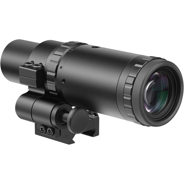 1.5X-5X Red Dot Crossbow Night Vision Spotting Scope Flip To Side Mount Focus Adjustment