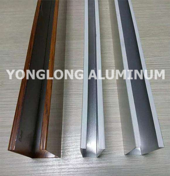 Quality Mechanical Strength Aluminum Curtain Wall Profile Extrusions Rectangle Shape for sale
