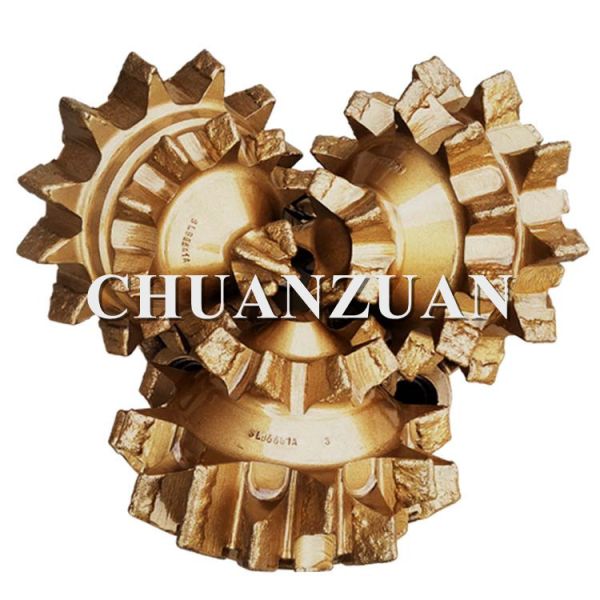 High Drill Ability Steel Tooth Tricone Bit 15 1/2 Inch For Soft Limestone , Sandstone