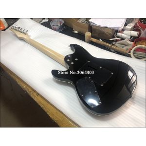 Custom 6 string electric guitar yellow tiger maple veneer rosewood fingerboard