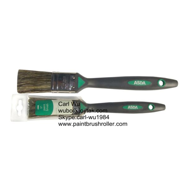 Natural bristle Chinese bristle synthetic mix 1 piece paint brush sets wood