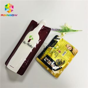 Liquid Beverage 100ml 4oz BPA Free Spout Pouch Packaging