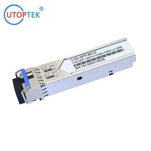 2.5Gb/s SFP Bidi LC 40km 1310/1550nm optical fiber Transceiver Module DDM for