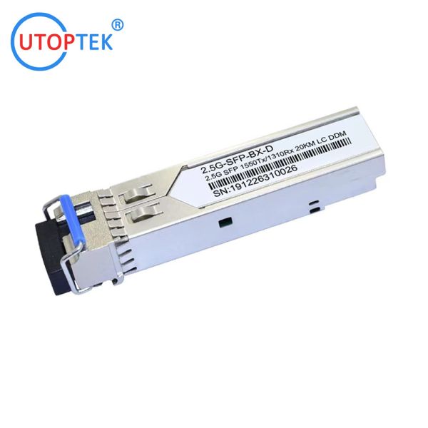 2.5Gb/s SFP Bidi LC 40km 1310/1550nm optical fiber Transceiver Module DDM for