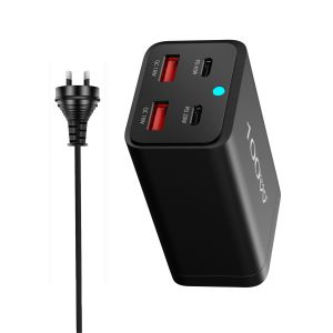 100W PD Fast Charger EU US UK 2 Type-c 3 USB Port Multiple Output Adapter Mobile