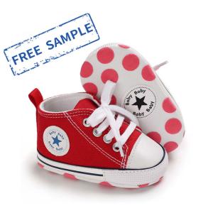 Wholesale Designer wholesale Canvas shoes first Walker kids boy and girl  crib Baby shoes from china suppliers