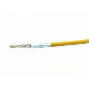 FTP Bulk CAT6 Ethernet Cable AL Foil Shielded Category 6 Indoor Communication