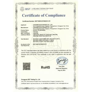 Shenzhen Leadsign Automotive Electronics Co,.Ltd Certifications