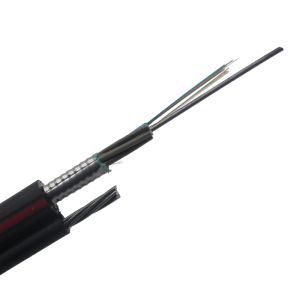 GYTC8S GYTC8A 8 12 24 96 Core Aerial Fiber Optic Cable Self Supporting Figure 8