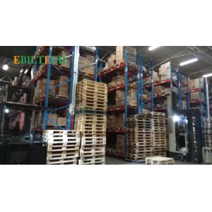 Wholesale Metal Teardrop VNA Racking System , Yellow Warehouse Rack Numbering System from china suppliers