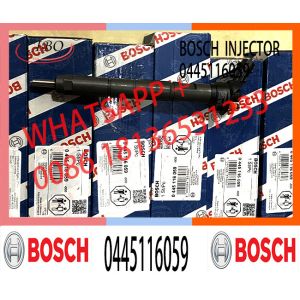 Genuine and new common rail piezo injector 0445116019 diesel injector 580540211