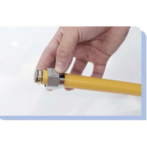 DN10x1000 Cooker Gas Hose , SUS304 Metal Flexible Hose Pipe