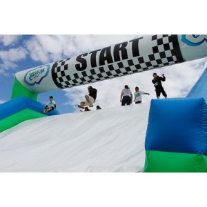 Giant Inflatable Obstacle Course / 5k Insane Inflatable Obstacle Course Games