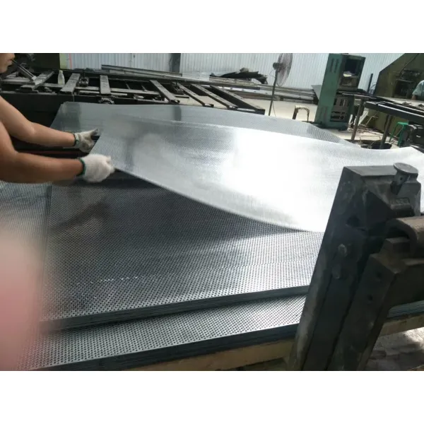 Q235 Galvanized Mild Steel Perforated Metal Sheet