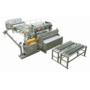 China Full Auto 220V Weld Mesh Making Machine With Plc Control on sale