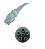 Snap Colin BP88S 5 Lead Ecg Cable Insulated Type Ecg Lead Cable