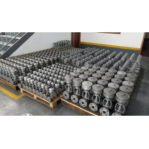 Max 40 Bar High Temperature Piston Operated Control Valve
