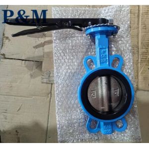 resilient seal PN16/150LB butterfly valve with pin