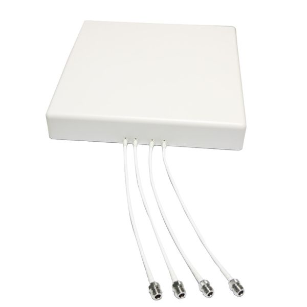 N-Female Connector 50 Ohm Abs Panel Antenna for Horizontal 80° Half-Power Lobe
