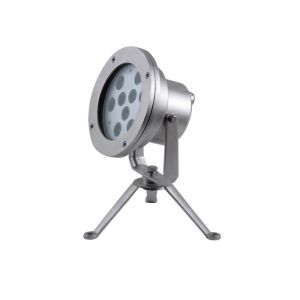 DC12V DC24V 9pcs CREE 3W LED 27W RGB 3 in1 LED Underwater Light Spotlight