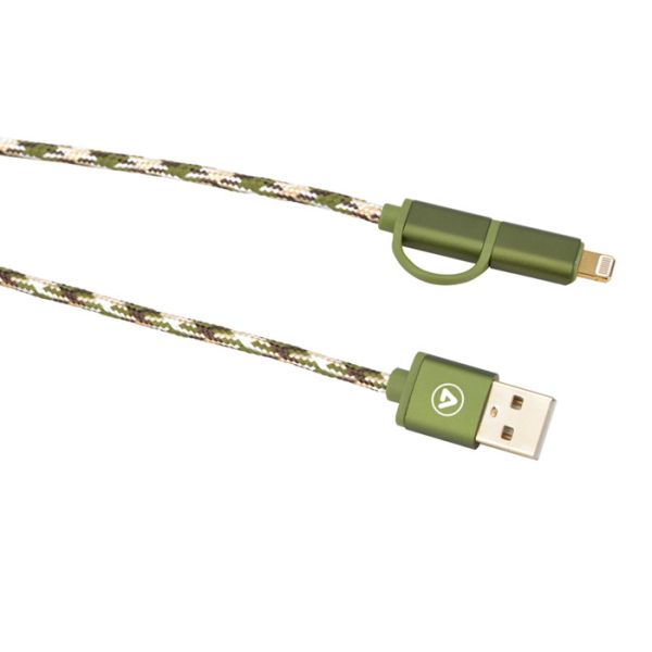 Cotton Braided Sleeving For Covered Cable , pc Custom Cable Sleeving
