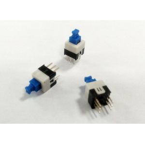 7x7 Push Button Vertical AC 250V Self Locking Rocker Switch